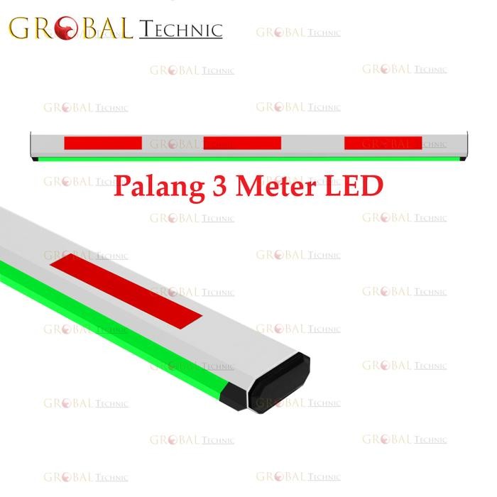 

Palang LED Barrier Gate MX50 MX80 / Arm Boom Gate Parking Sistem 3M 4M - Palang LED 3M