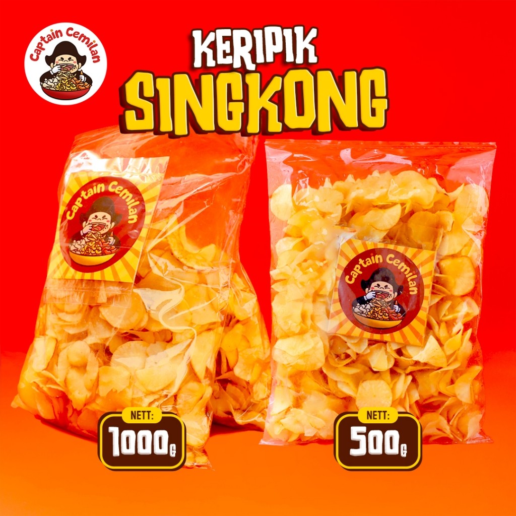 

JAMIN MURAH !!!Keripik Singkong Original 1Kilogram Keripik Singkong Asin Gurih Renyah Isi 1kg 1 Kilo cemilan snack snack kiloan(BISA LANGSUNG ORDER)