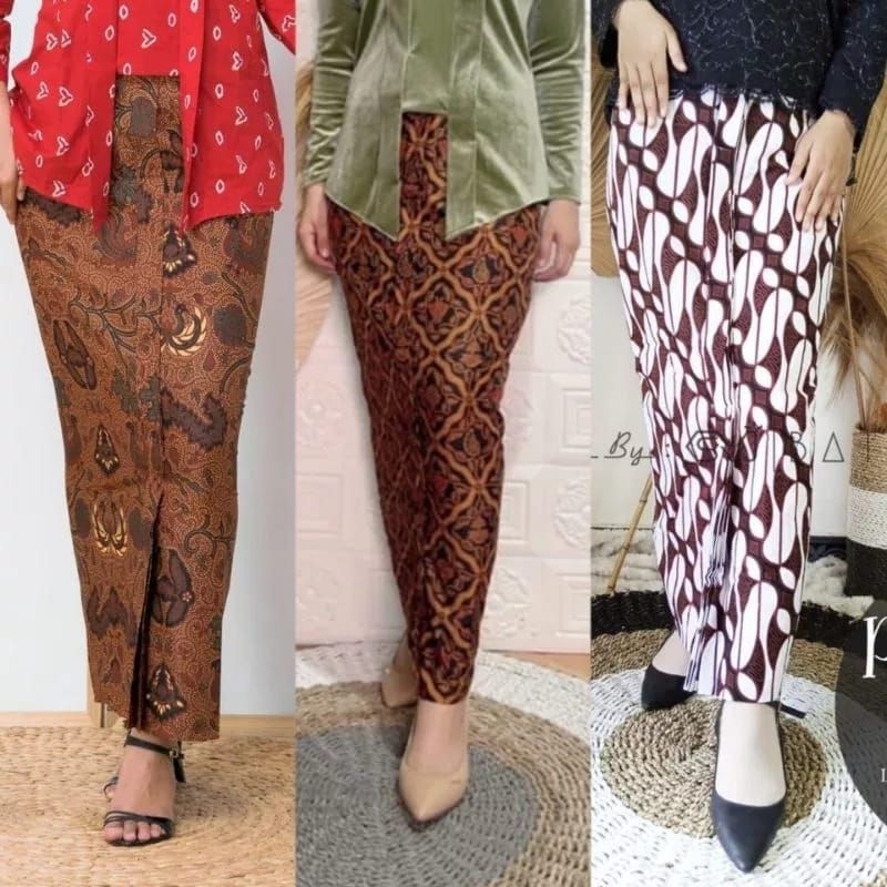 KLIKHEMAT ROK BATIK WIRU SPAN PREMIUM M L XL XXL / ROK BATIK BAWAHAN KEBAYA