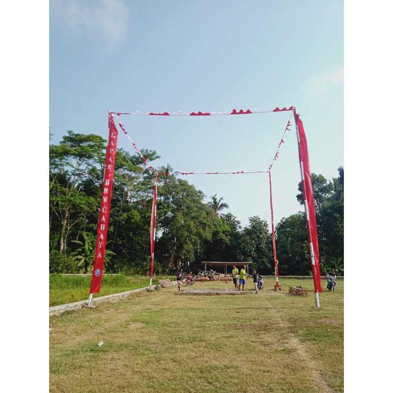BENDERA KOLONG MERPATI FUL KOTAK( 36 M )dan( 24 M ) + Tali TINGGAL PASANG/BENDERA MERPATI KOLONG MEJ