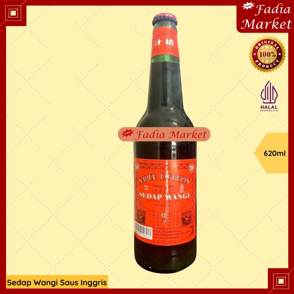 

Sedap Wangi Kecap Saus Inggris 600ml