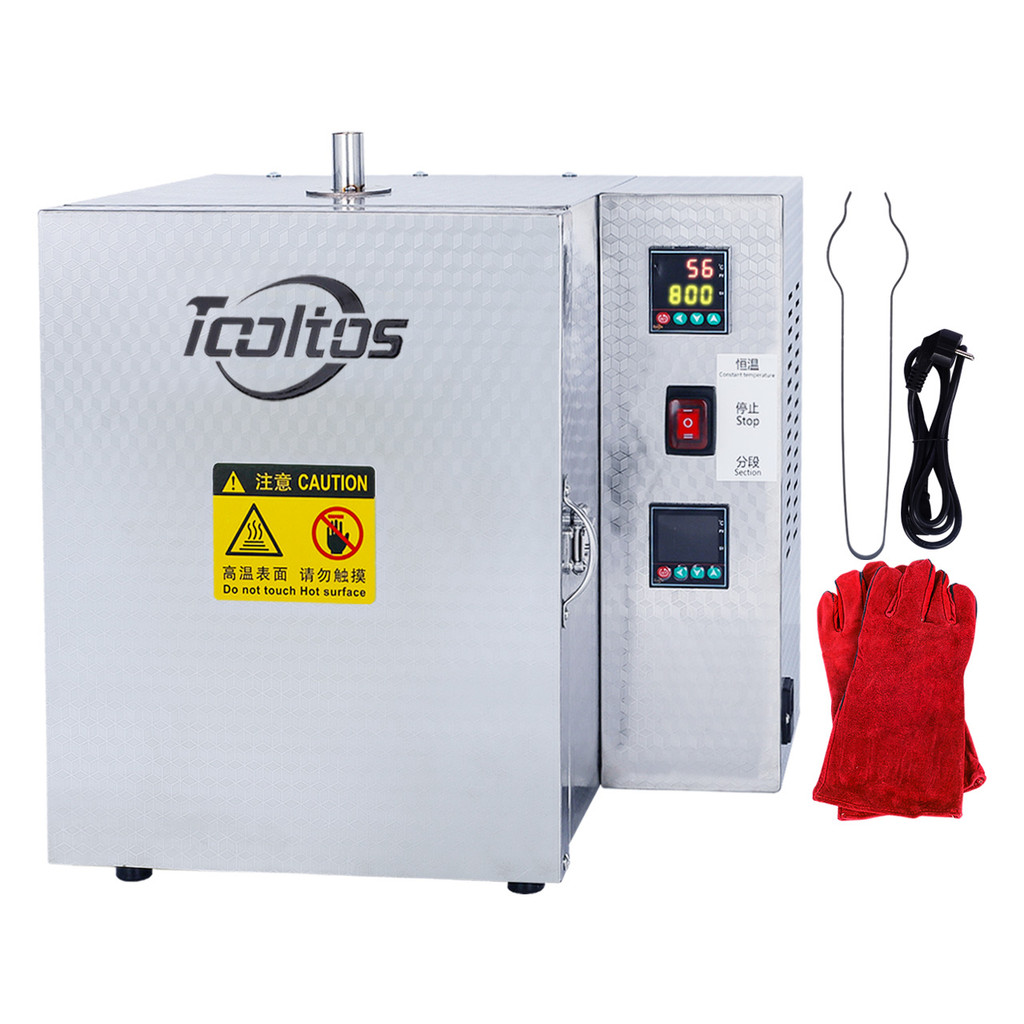 

Tooltos Jewelry Casting Furnace - Mold Oven Machine with Segmented & Constant Temperature Control Modes