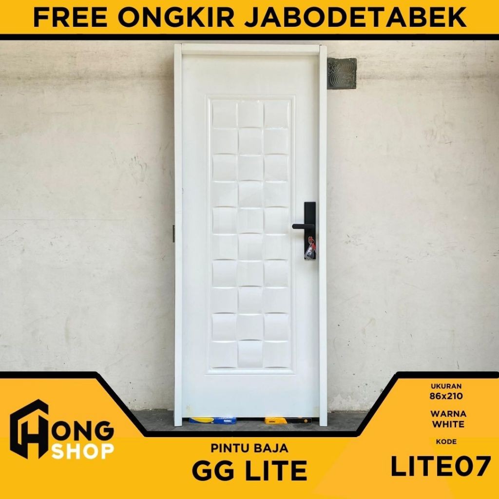 NEW Pintu Utama / Pintu Kamar Tidur Baja GG LITE SERIES PREMIUM
