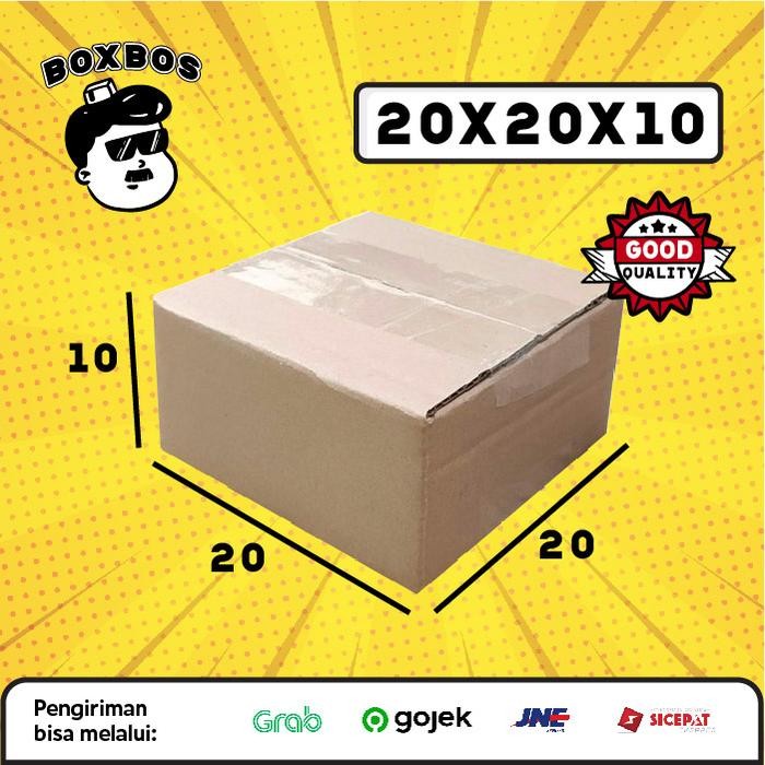 

20x20x10 CM KARDUS Corrugated Packaging Box packing SHEET