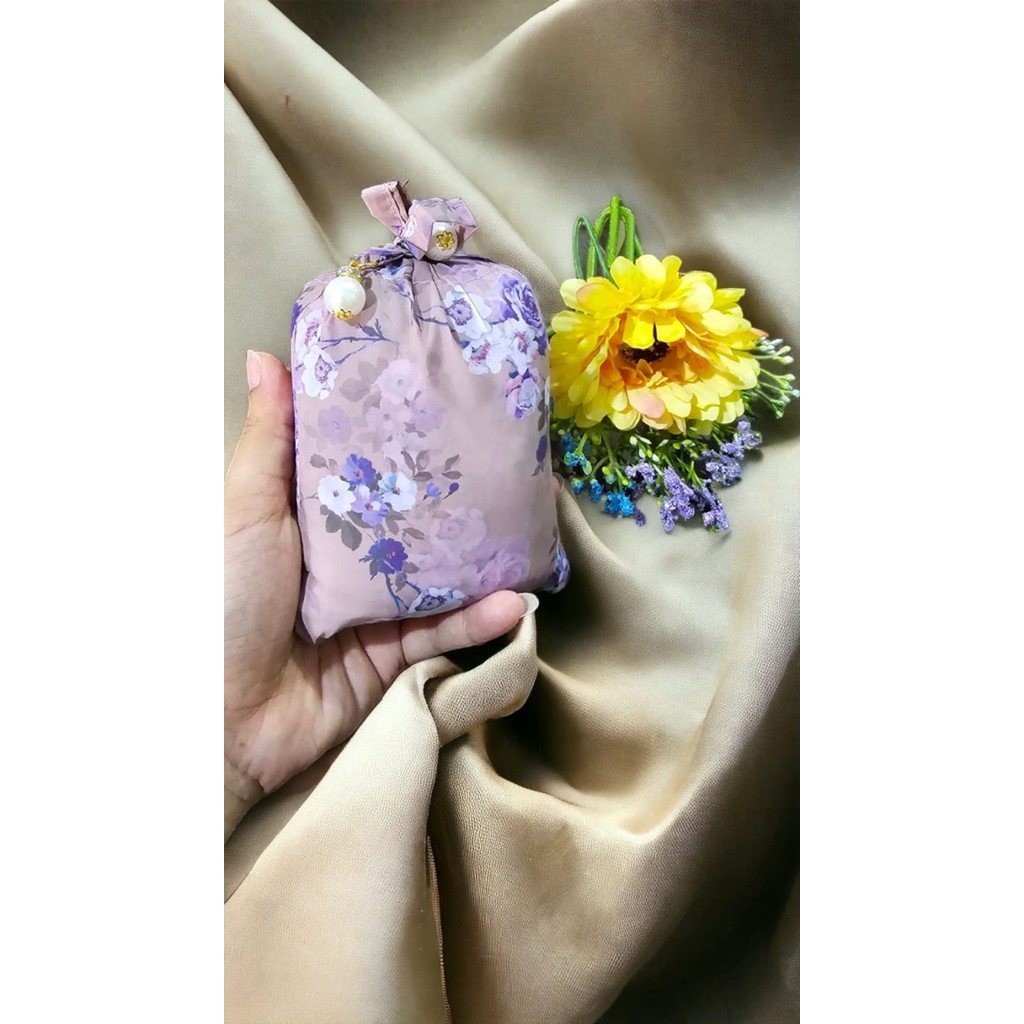 Mukena Terusan Parasut Korea/Mukena Terusan parasut korea jumbo 2in1 - Hijau