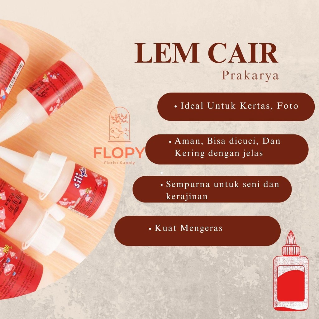 

LEM Cair Prakarya / LEM Paper Craft