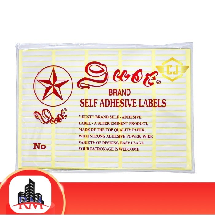 

Termurah dan Terlaris di Makassar Self Adhesive Labels / Sticker Label no.99
