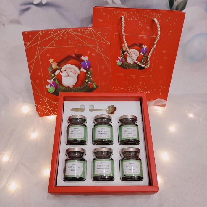 

[Best Seller] Hampers Realfood Christmas - Bingkisan Kado Natal 6Jar SANTA GB110 - 6JAR EVERGLOW
