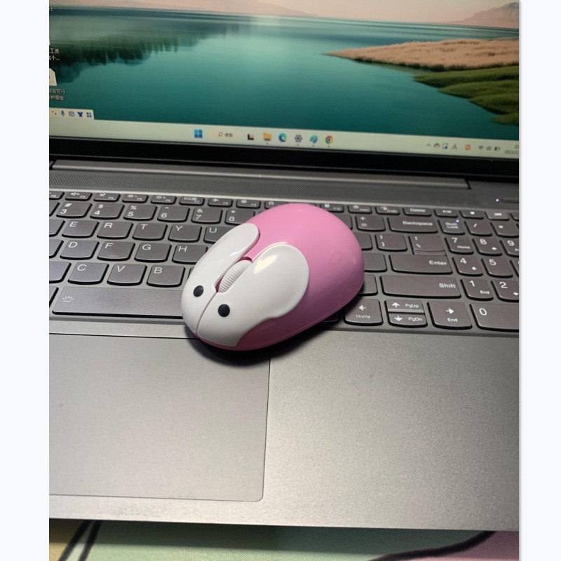 

Portable Cute Cartoon 2.4g Raton inalambrico Wireless mouse for laptop computer Creative gifts