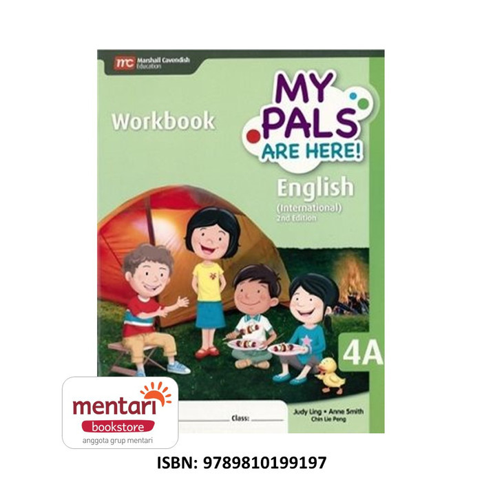 

My Pals Are Here English Workbook Intl Ed| Buku Pelajaran B.Inggris SD - Workbook 4A