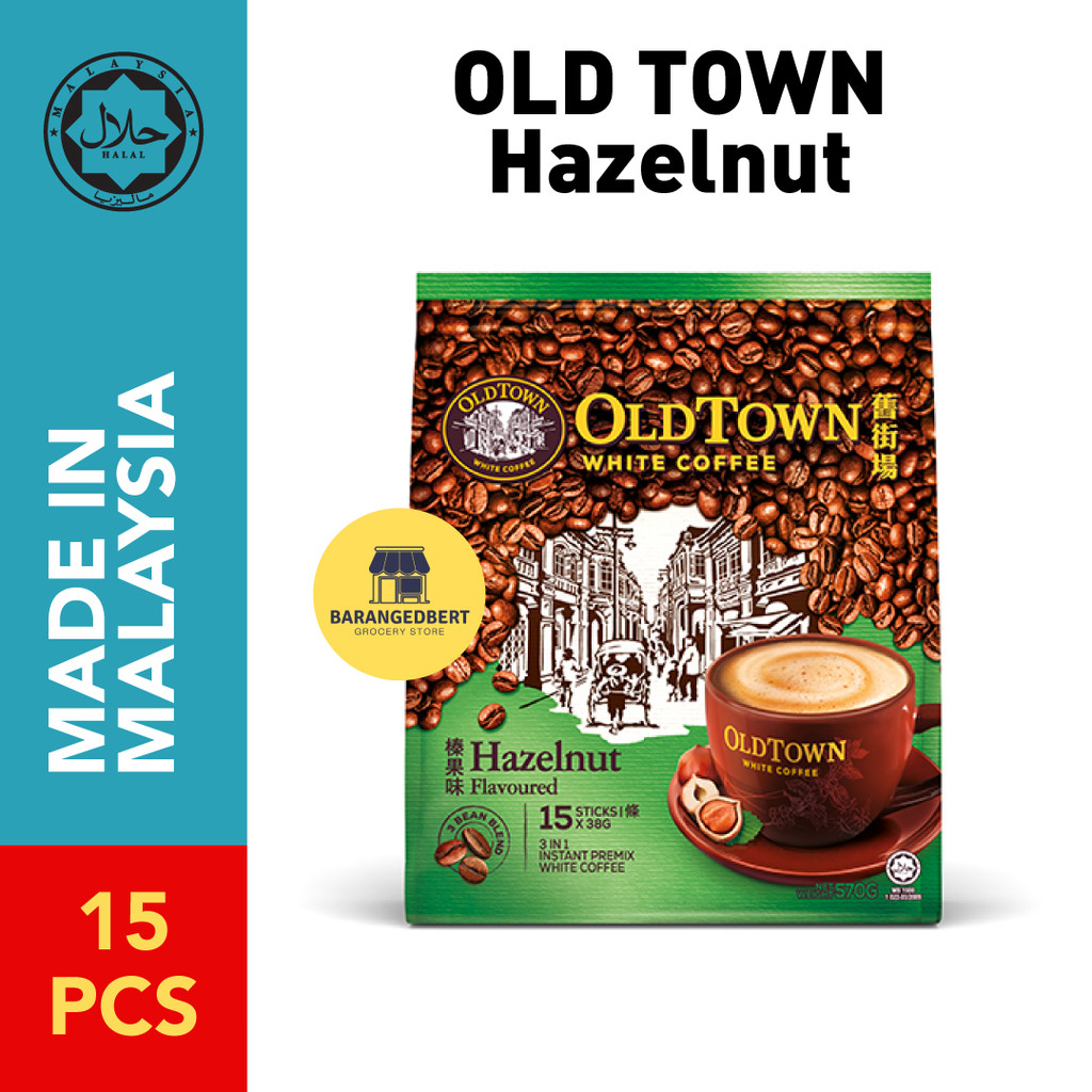 

KOPI OLDTOWN 3in1 Hazelnut / Kacang Hazel White Coffee Malaysia [HALAL] (15 pcs)