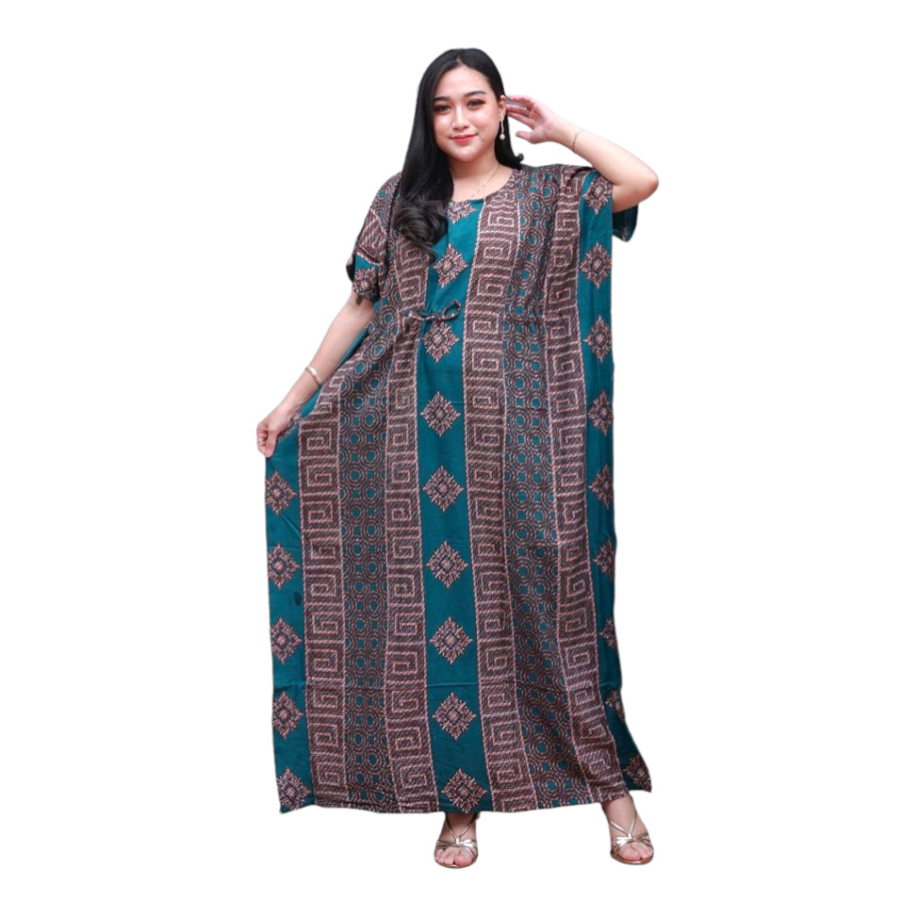 Longdress Bali Lowo Jumbo Ld 150cm Panjang Bumil Santung Rayon Tebal Halus