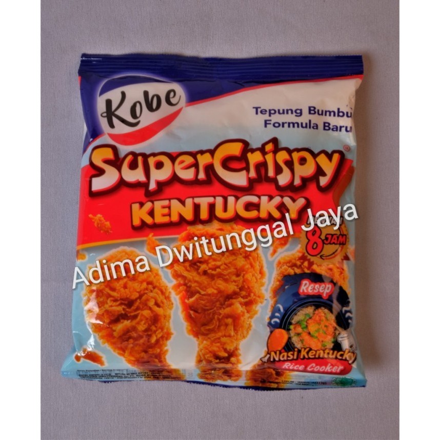 

Tepung Bumbu Ayam Kentucky / Tepung Kentucky Supercrispy Kobe 210 gr