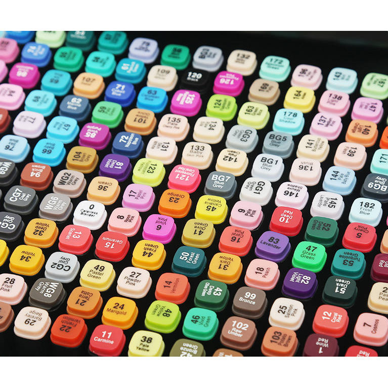 

Ay00! Touch 204/168/120 Warna Sketsa Spidol Umum General Marker Set Animation Markers