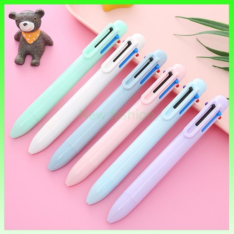 

Bolpoin 6 warna/pena tekan mekanis 6 warna