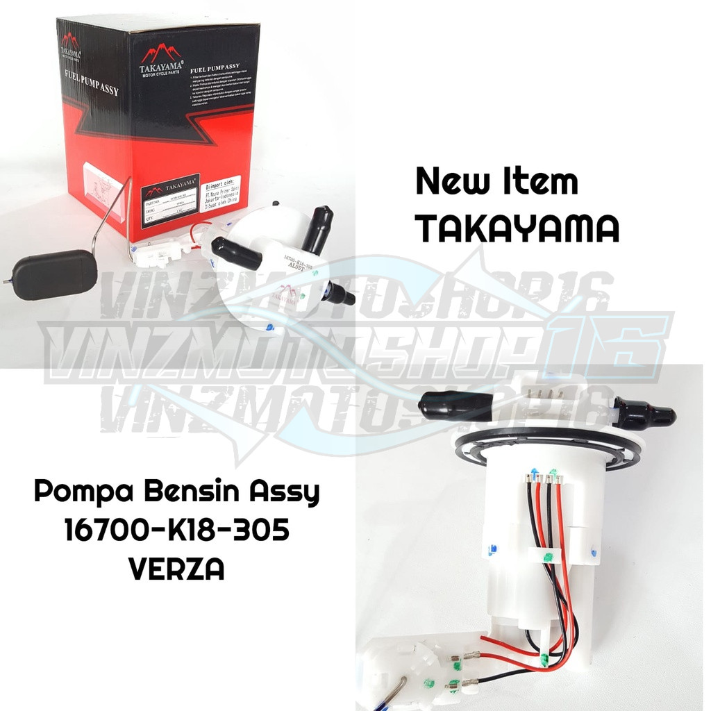 Fuel Pump Assy / Komplit FuelPump Pompa Bensin K18 Verza Takayama