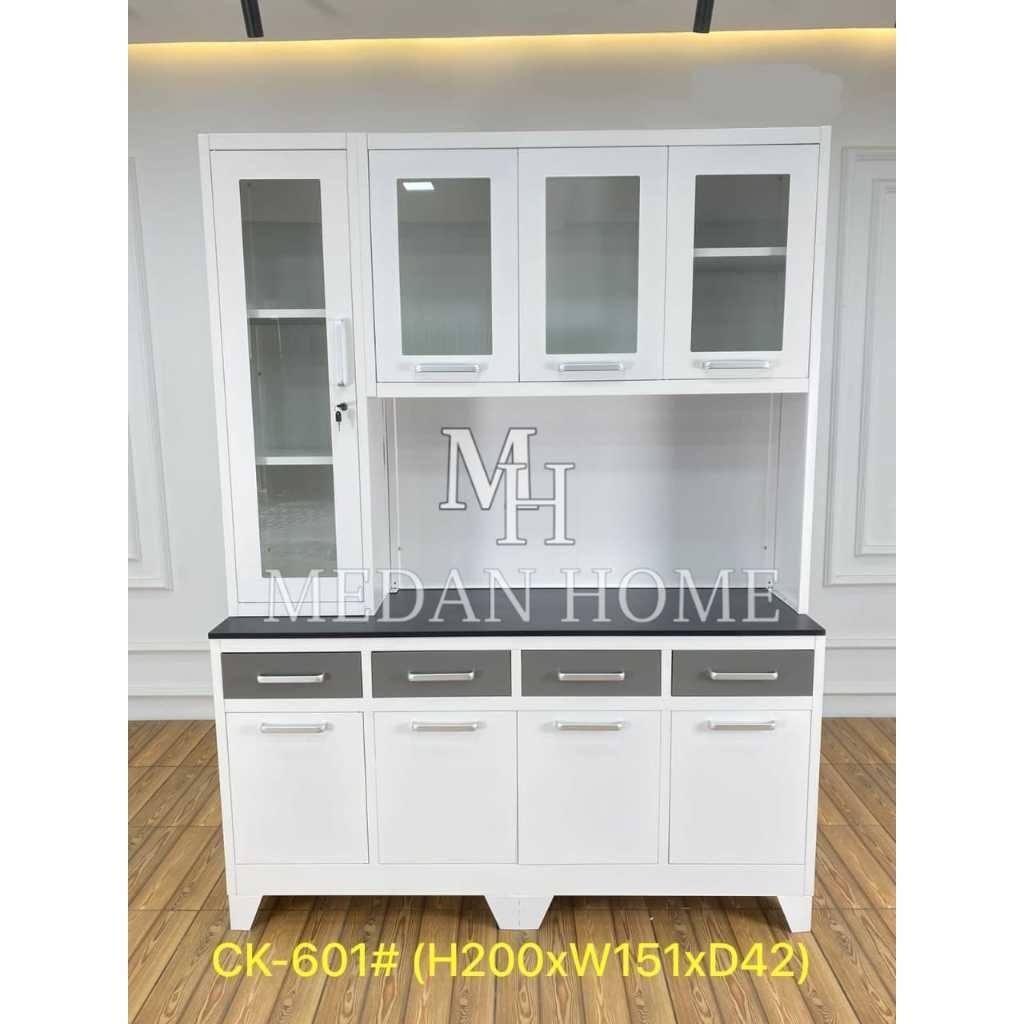 [RUMAHMEBEL88] PROMO Lemari sayur plat besi 4 pintu