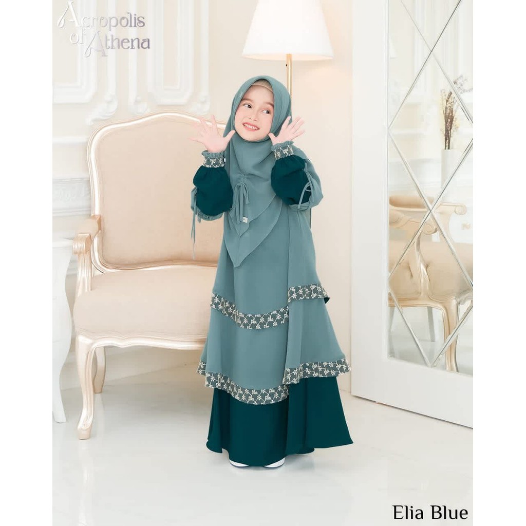 GAMIS ANAK ADEN ACROPOLIS ATHENA E.BLUE