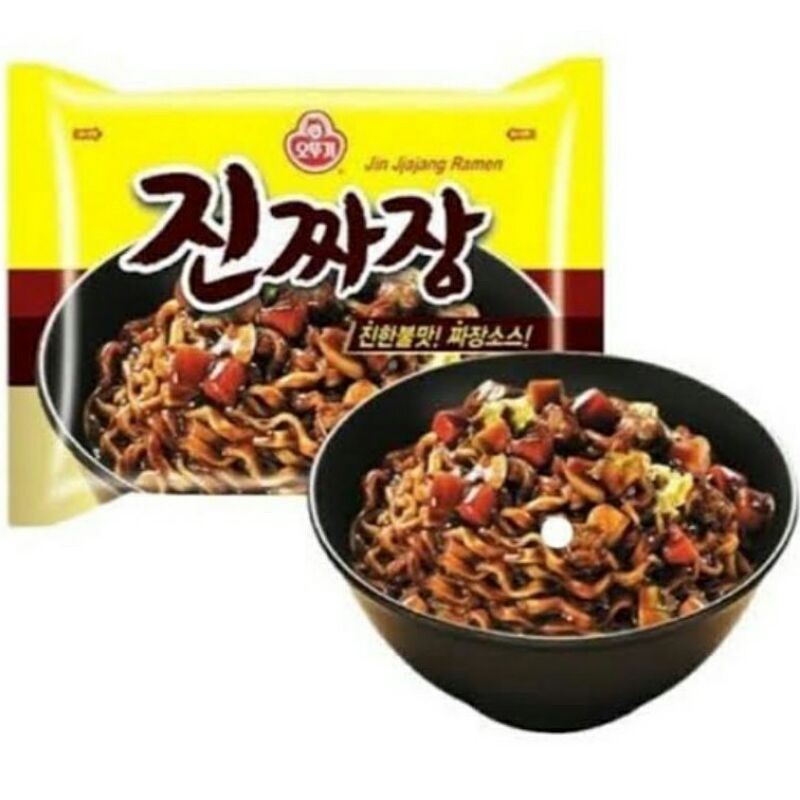 

OTTOGI-JIN JJAJANG RAMEN 135.gr jajanan korea