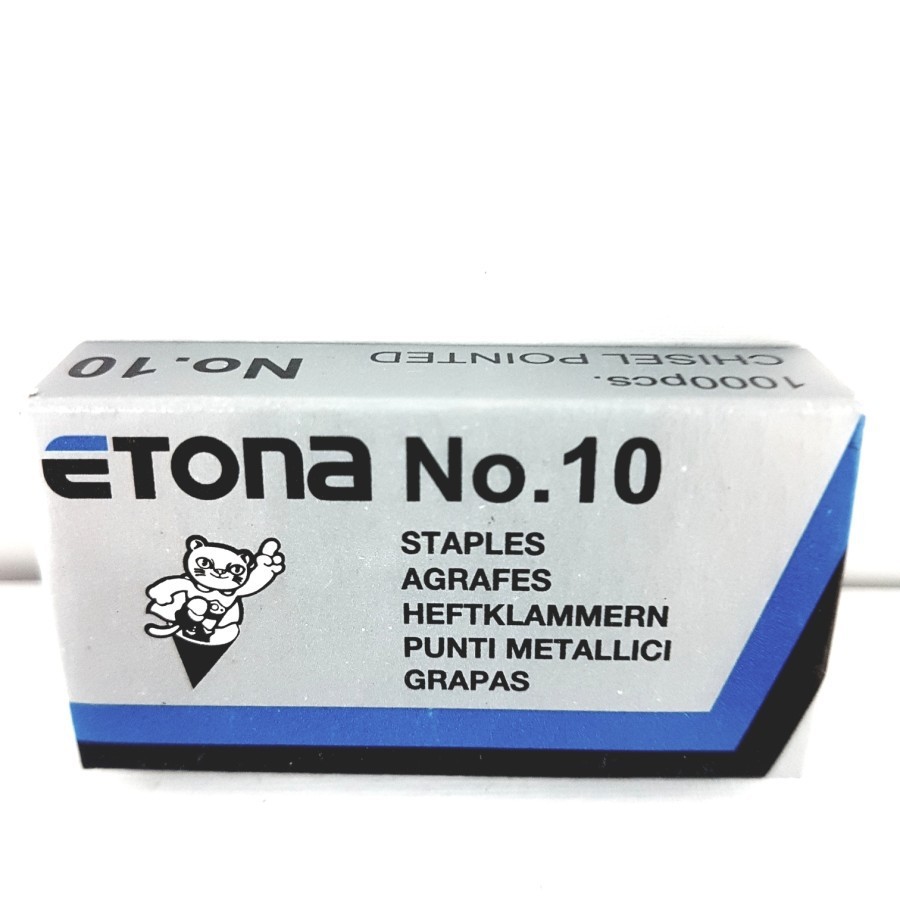 

isi staples etona no 10 harga 1Pack kecil saja