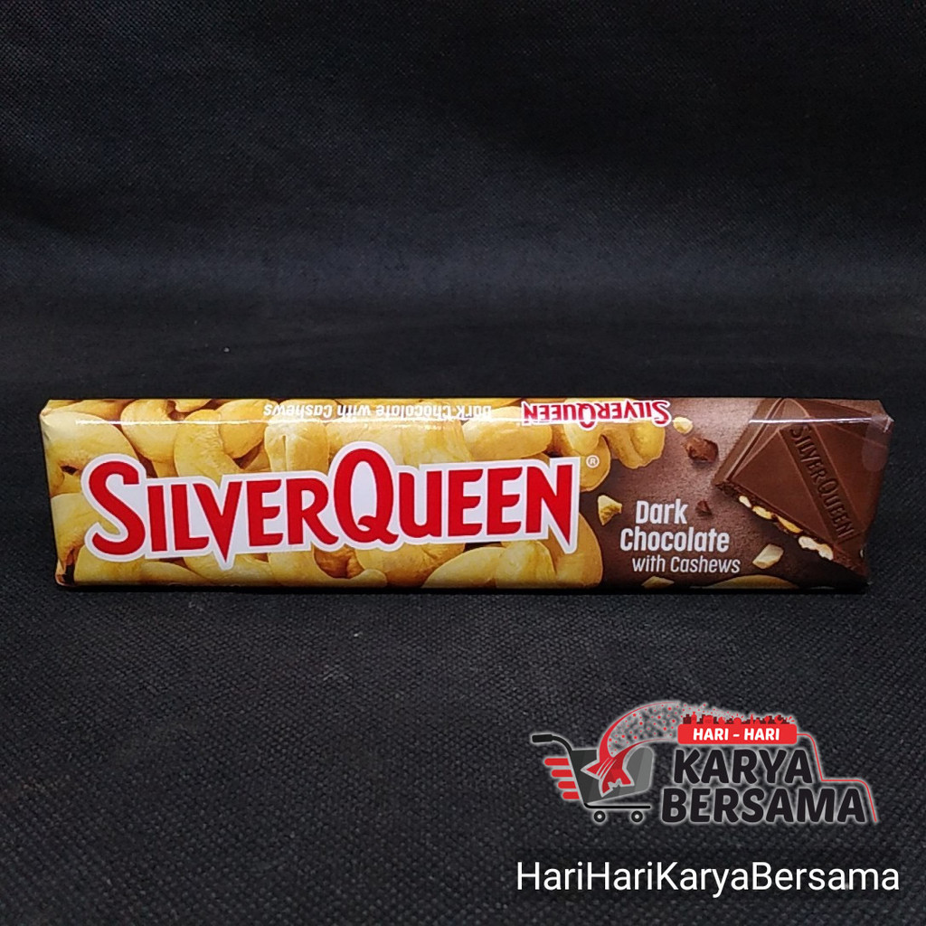 

COKLAT SILVER QUEEN DARK CHOCOLATE BAR 58GR