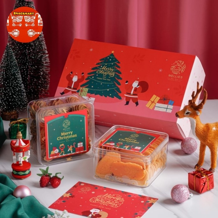 

Hampers Natal / Kue Kering Parcel Natal / Hampers Natal / Parcel Natal 2024 / Christmas Hampers / Christmas Gift / Christmas Hampers 2024 - Noelle