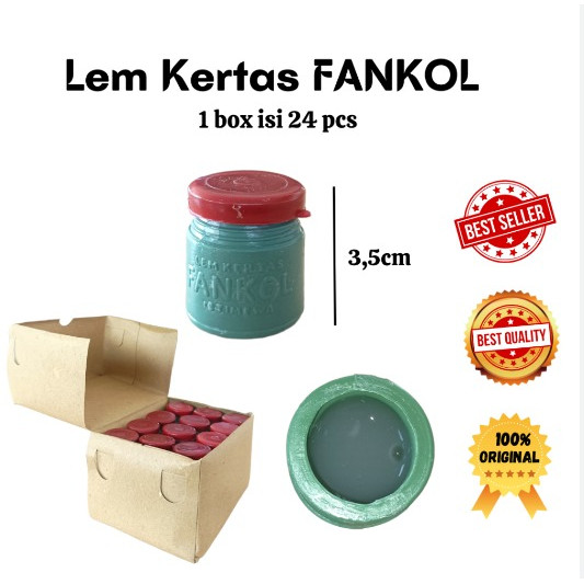 

(24pcs) Lem Kertas Colek Mini Murah / Lem Istimewa Putih Kanji