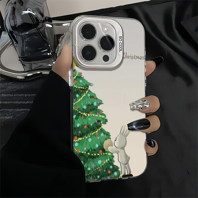 Casing Hard Case Natal Kelinci Premium Matte Hard Case Hp OPPO RENO11 RENO8T RENO11PRO Casing Ponsel