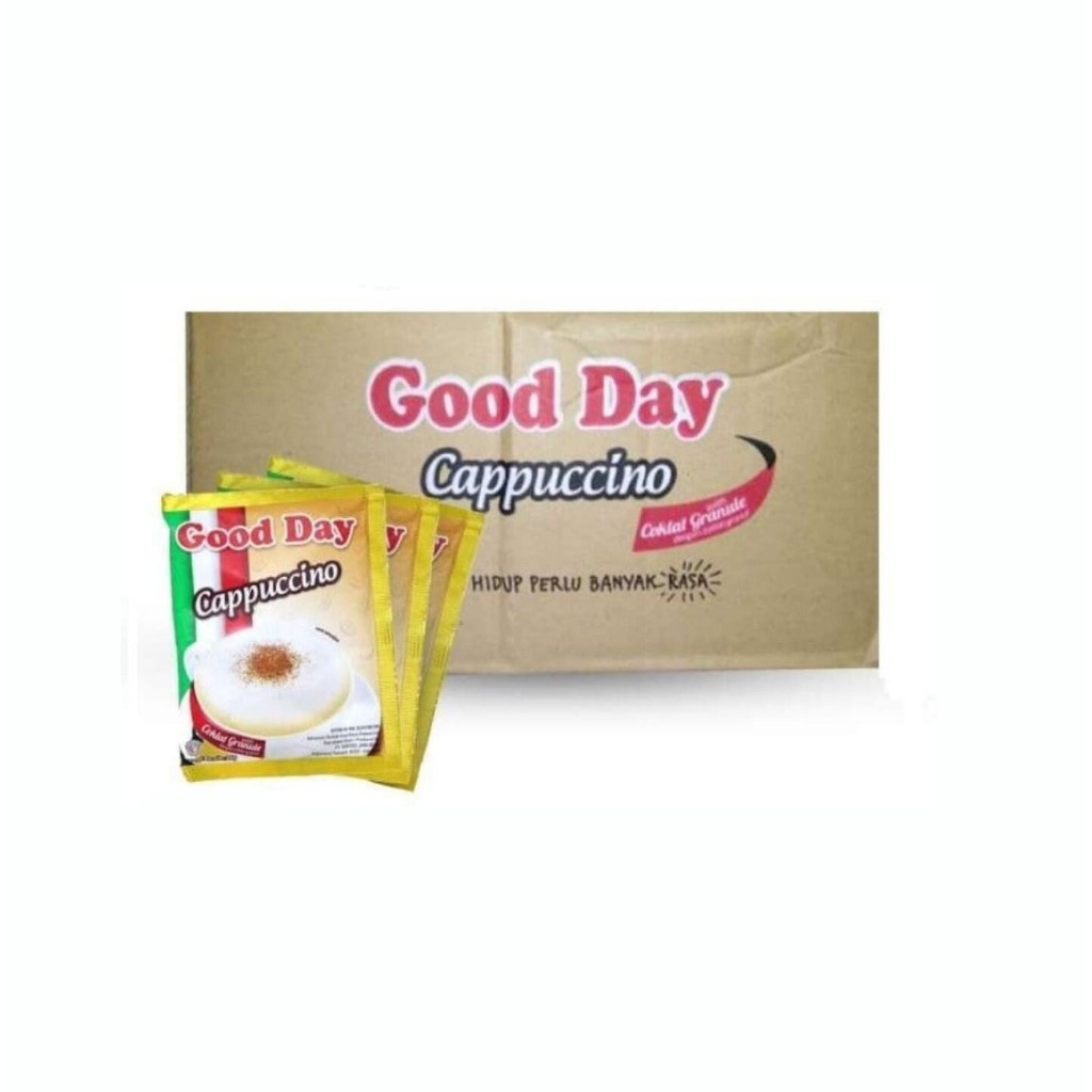 

Kopi Good Day Cappucinno with Cocoa Granule DUS 12 Renceng