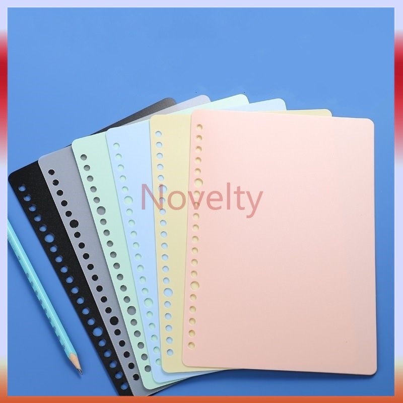 

Novelty Cover Sampul Loose Leaf Bahan Mika Tebal Buram Untuk Binder Ukuran A5/B5