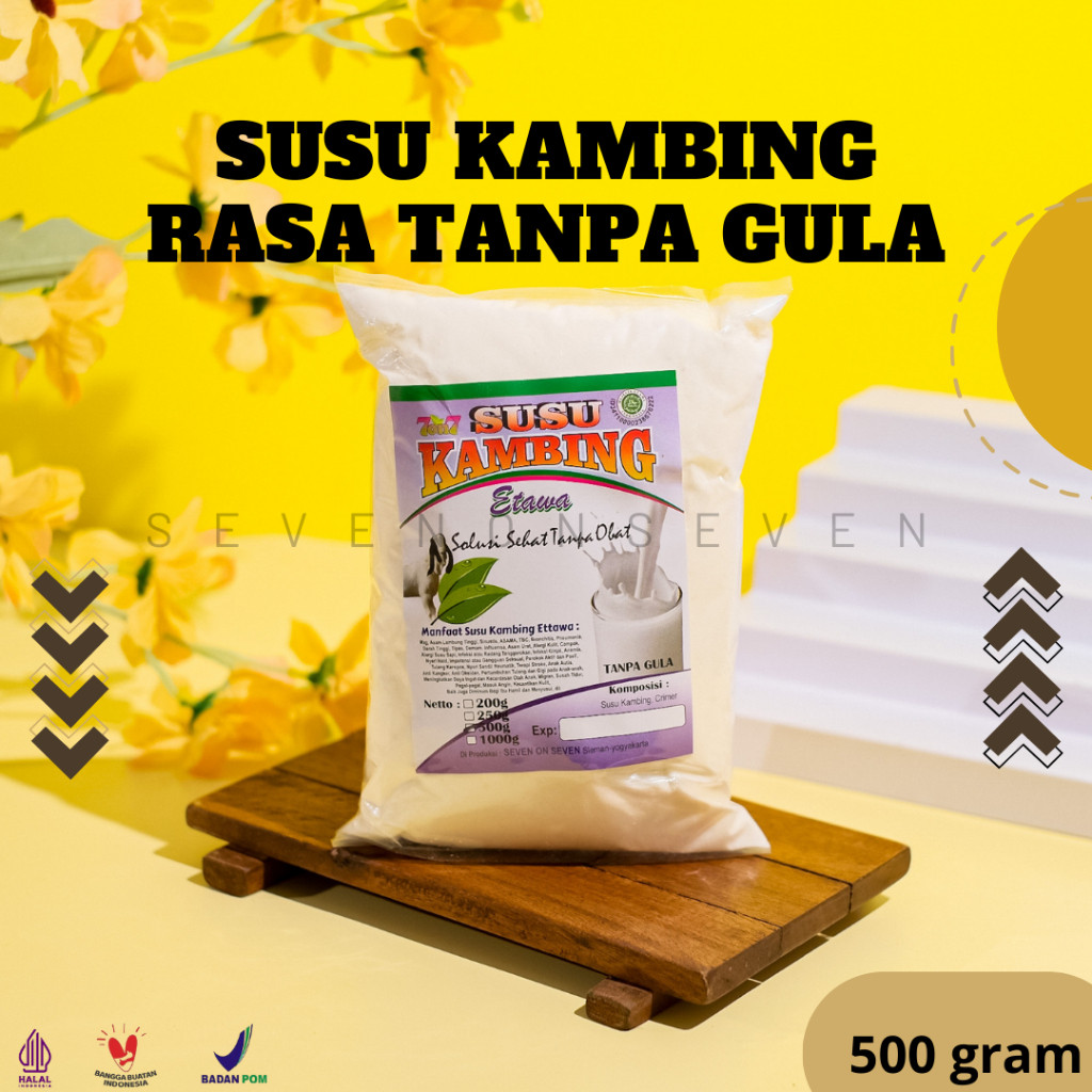 

Susu Kambing Etawa Bubuk Tanpa Gula 500 Gr