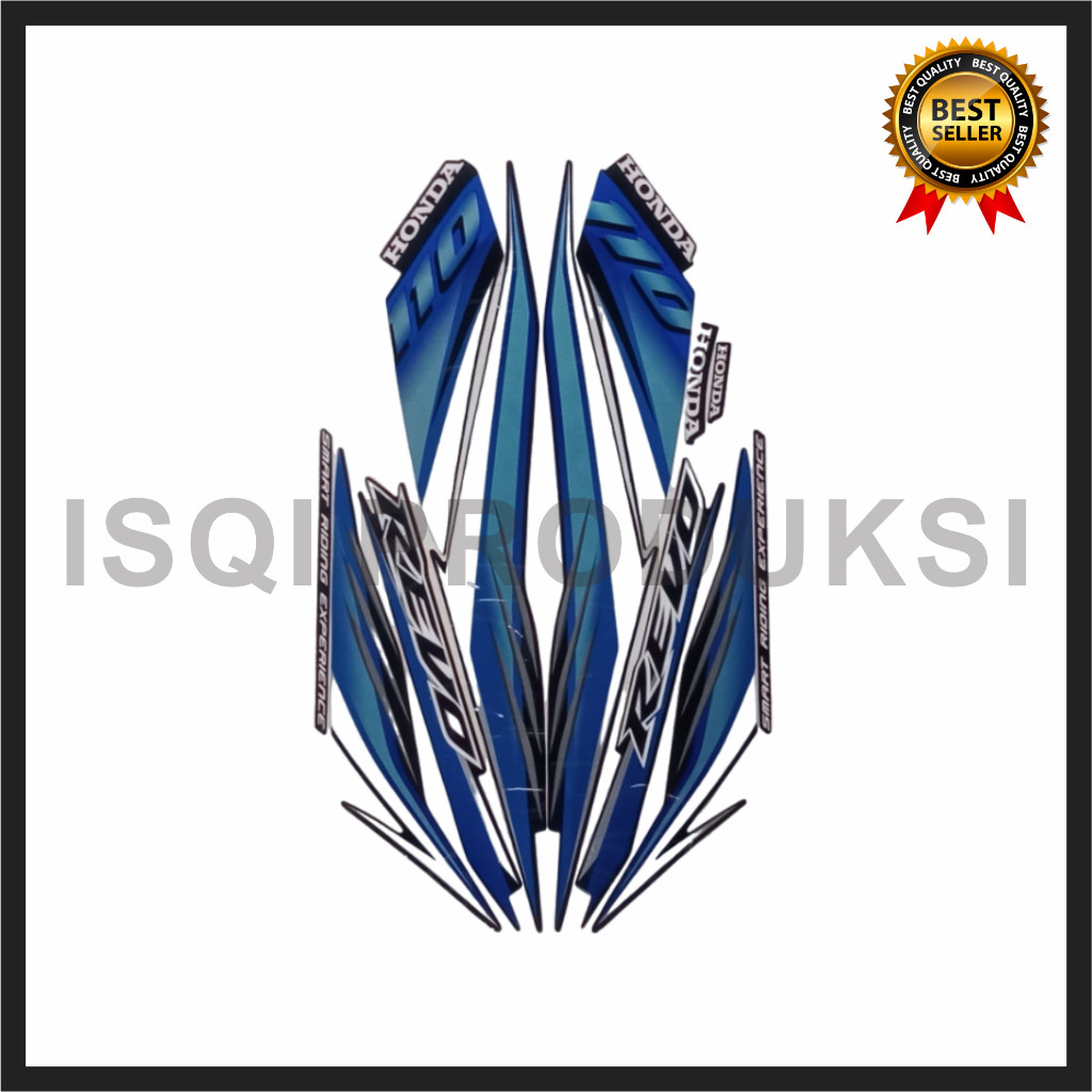 STRIPING STIKER MOTOR REVO ABSOLUTE 2009 STANDART LIST STANDAR REVO 2009TERMURAH
