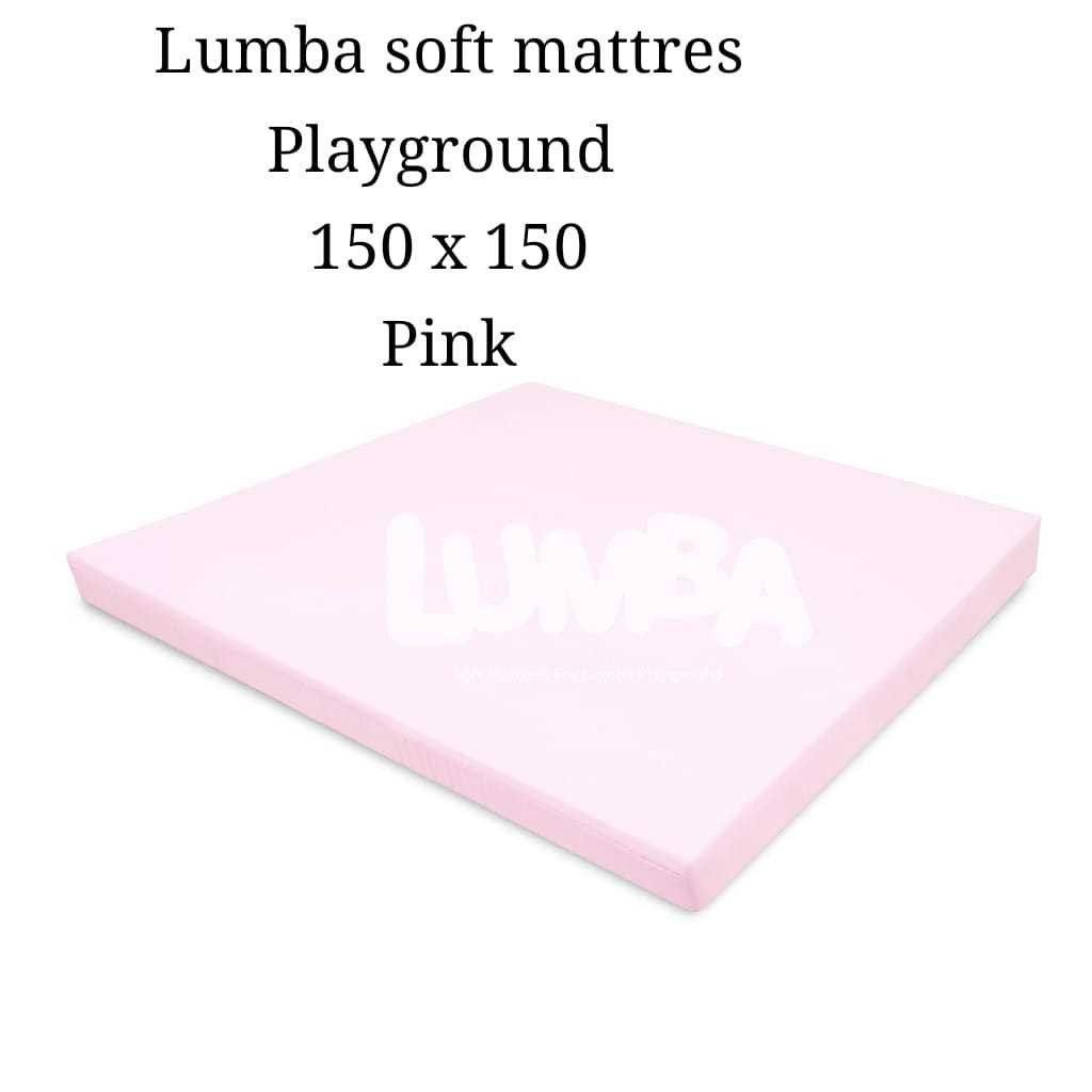 LUMBA PLAYMATE - SOFT MATTRES PLAYGROUND PINK - UKURAN 150 CM X 150 CM