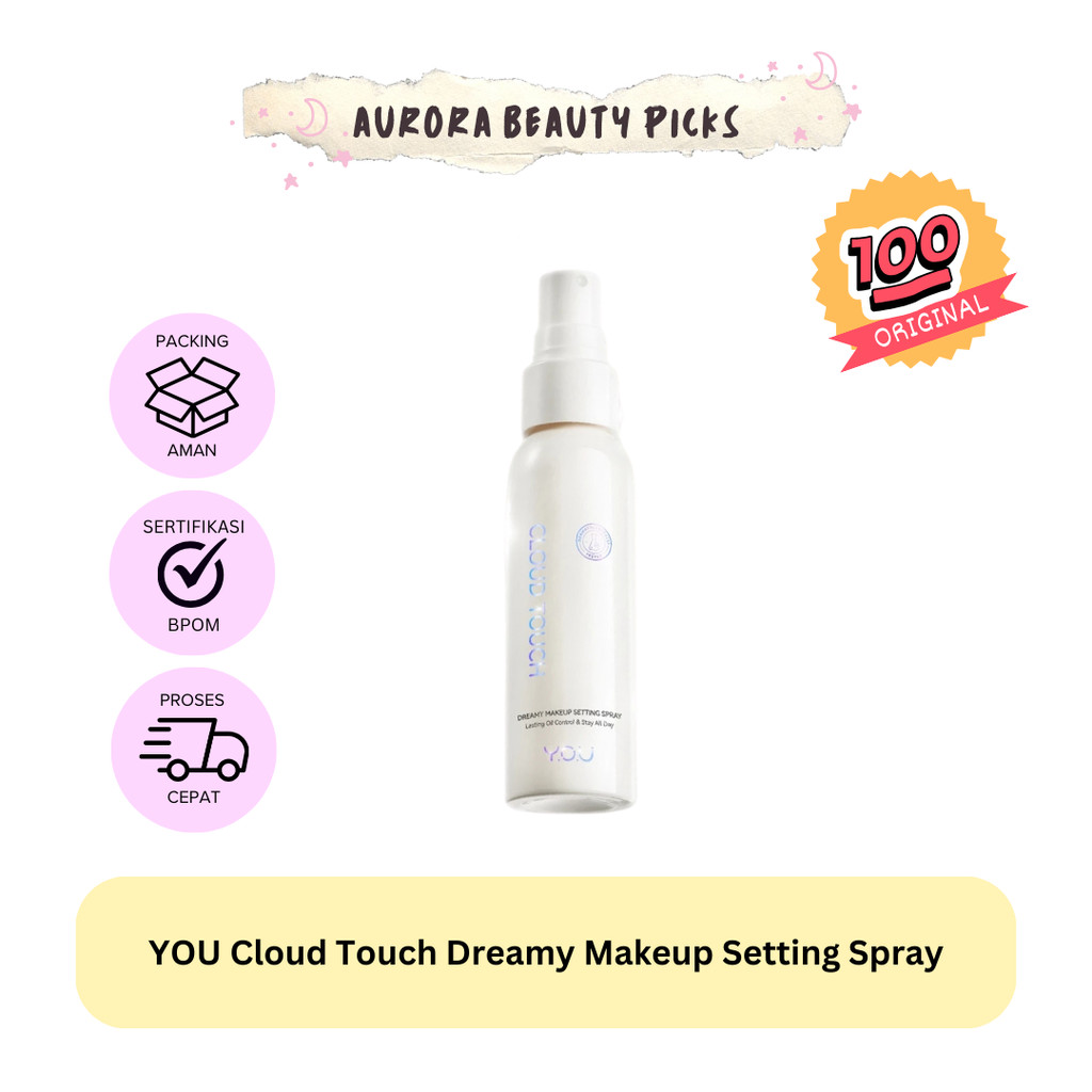 YOU Cloud Touch Dreamy Makeup Setting Spray Setting Spray Makeup Setting Spray Makeup