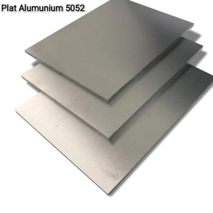 Plat Alumunium 5052 30mm x 340mm x 340mm