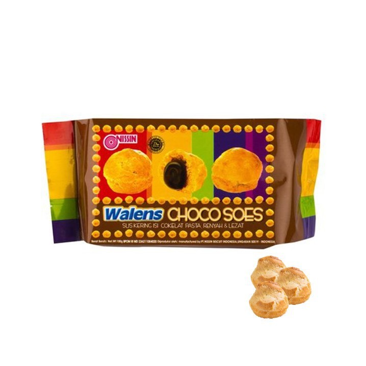 

❤ BEAUTY ❤ Nissin Wallens Choco Soes 100 gr