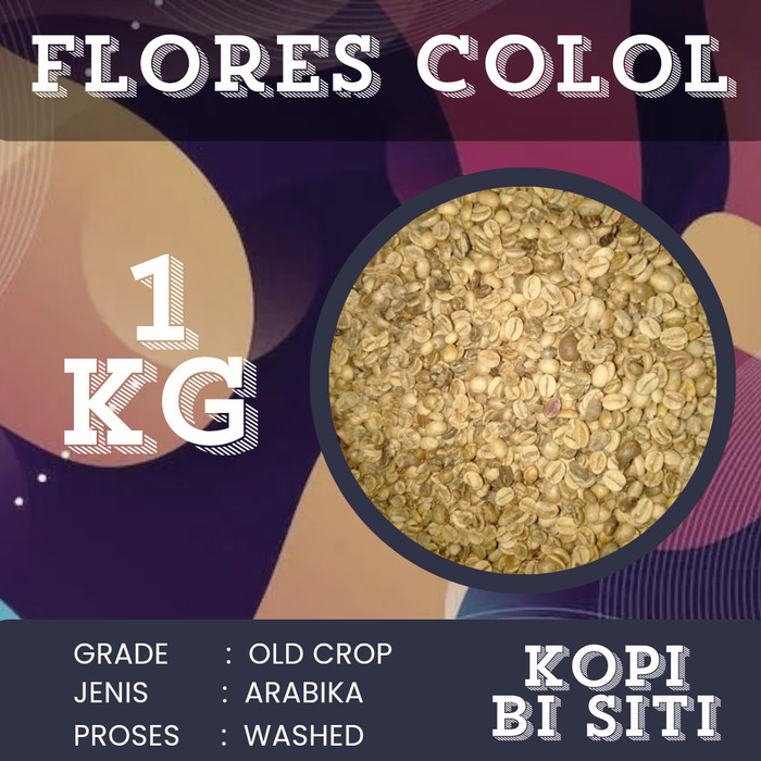 GreenBean Arabika Flores colol Old Crop