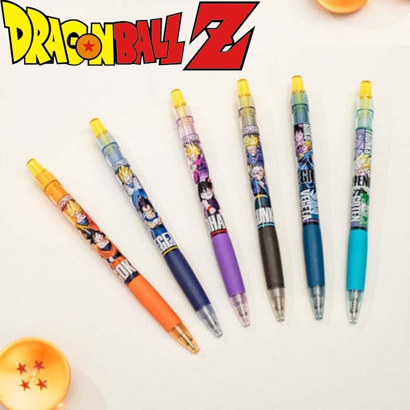 

Dragon Ball Son Goku Cartoon Anime Gel Pens Bullet Tip 0.5mm School Office Supplies Waterproof Stationery Accessories Stationery