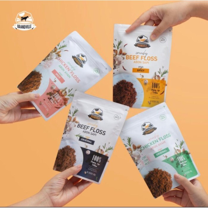 

Grandville Abon Sapi Ayam 100 gr Grandville Beef Chicken Floss 100 gr - Ayam Original
