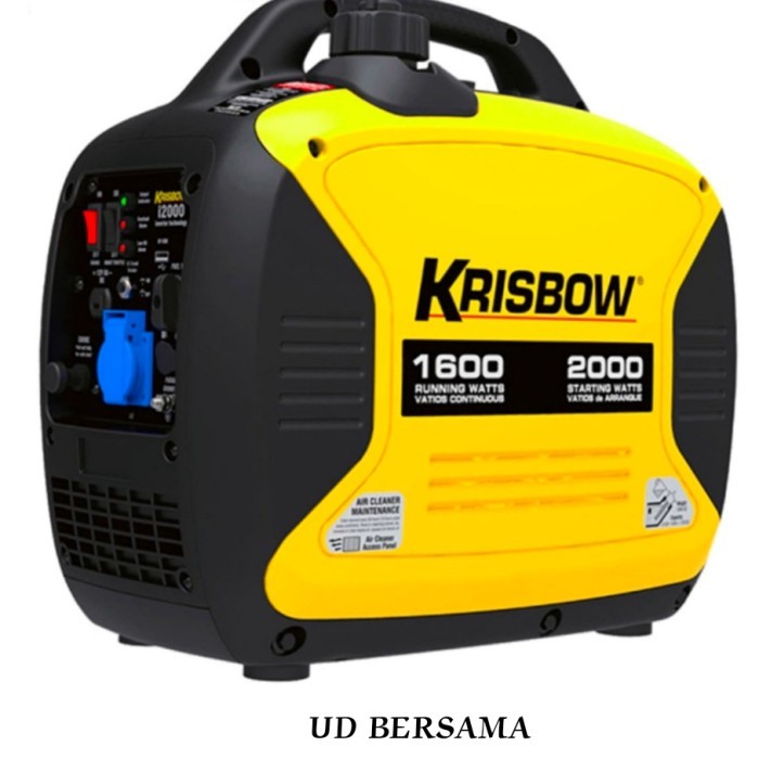 Genset bensin Generator silent 2000w 1ph KRISBOW