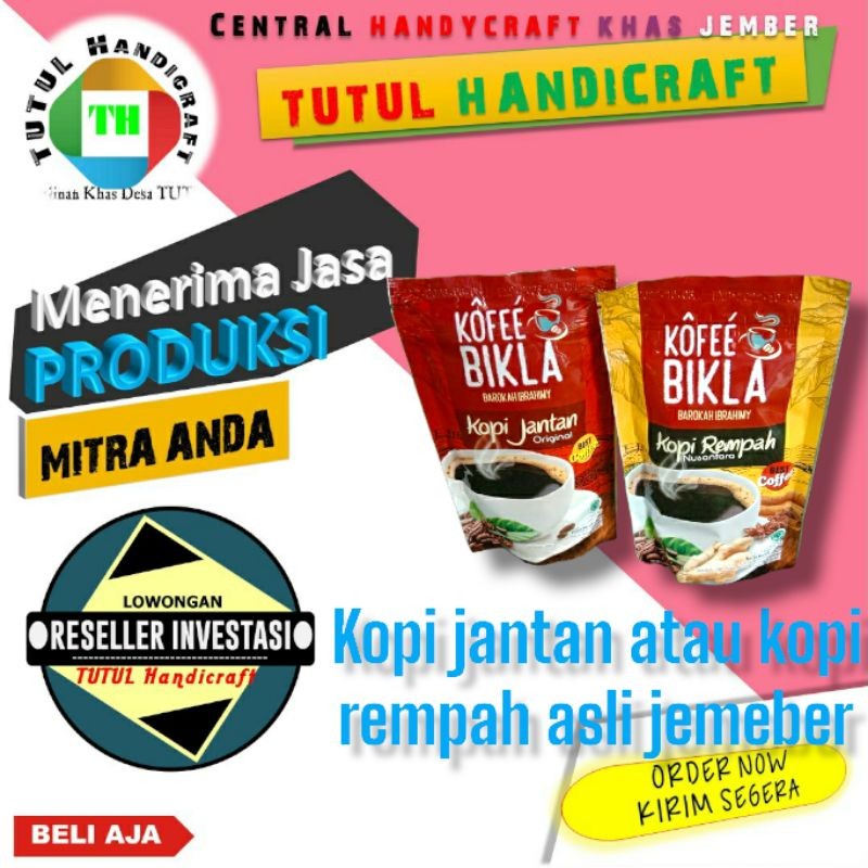 

MAKRIFATBUSINESS KOPI BIKLA KOPI JANTAN ATAU KOP REMPAH Kopi Berkualitas 125 gr