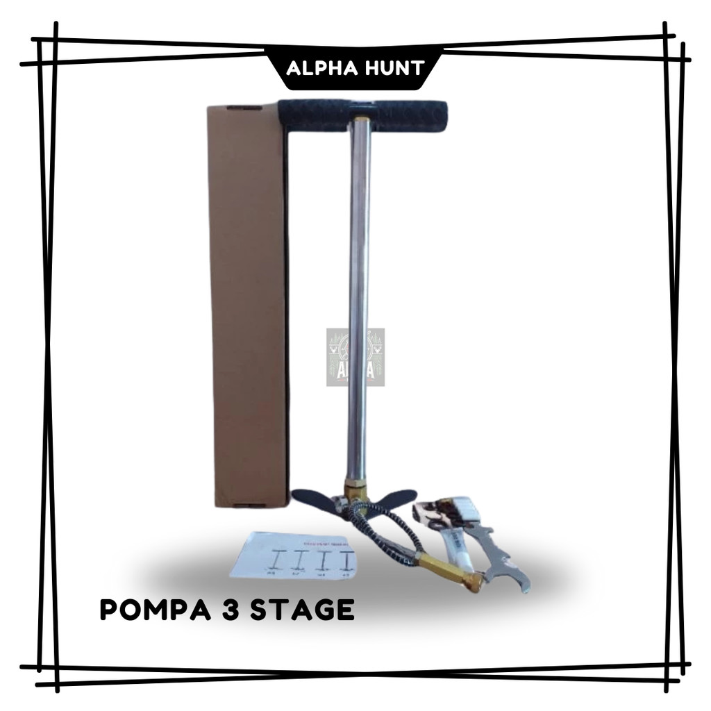 POMPA PCP 6000 PSI, POMPA PRE CHARGED PNEUMATIC 6000 PSI