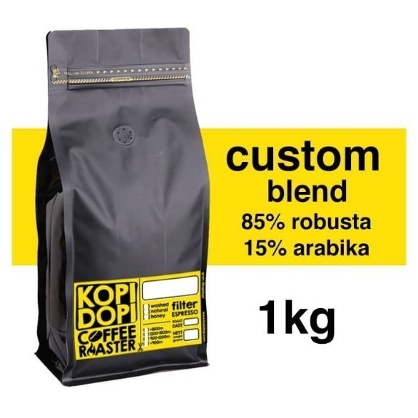 

Kopi Espresso Custom Blend 15:85 1 kg