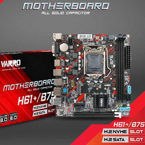 MOTHERBOARD VARRO H61+/B75