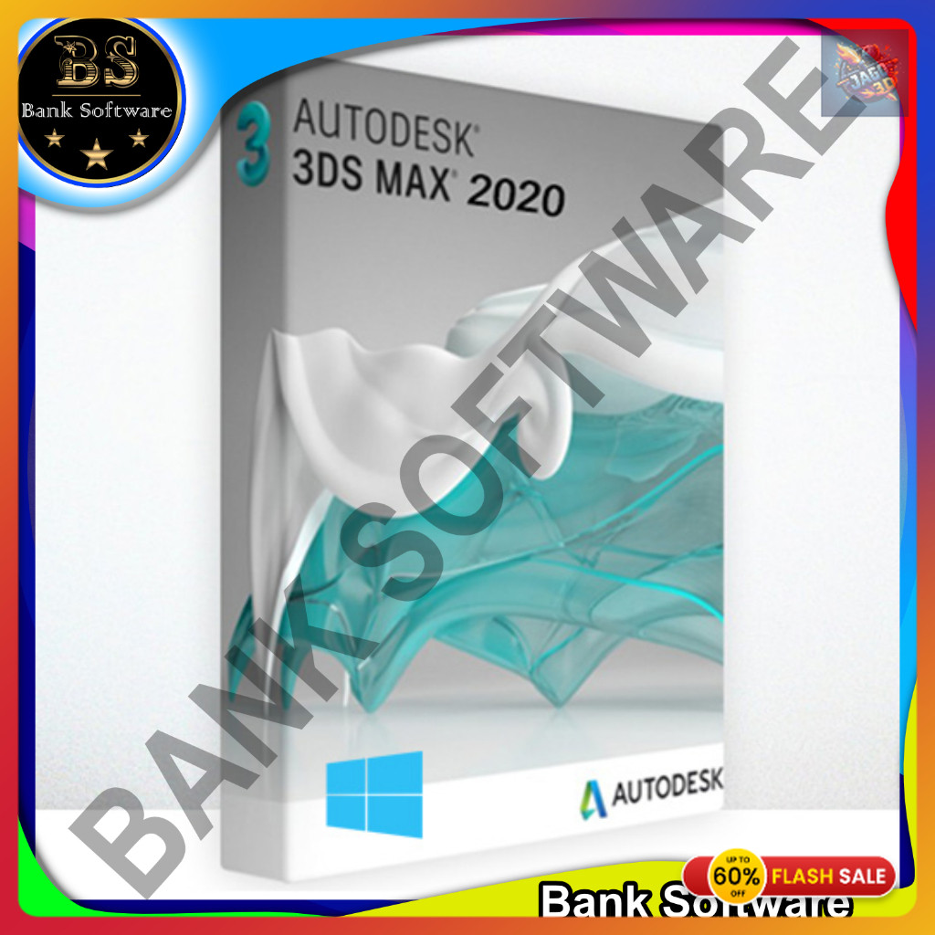3ds Max 2025.1 2024 | V-Ray Full Version - BankSoftware INCLUDE VERSI TERBARU