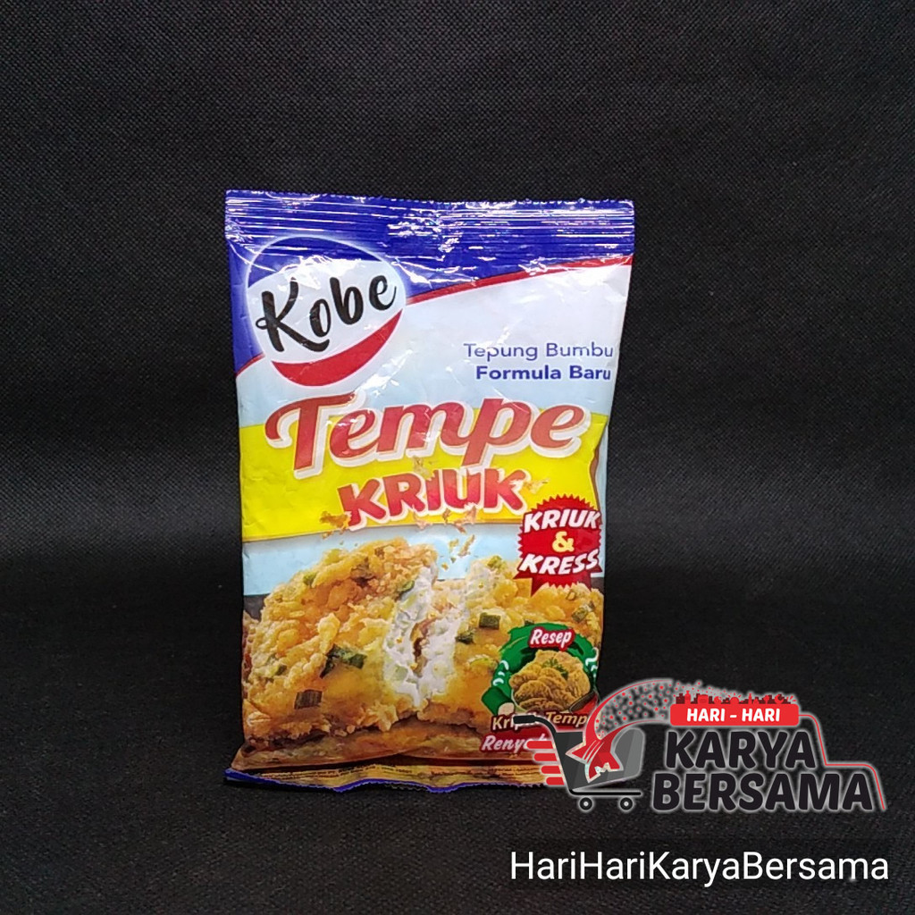 

KOBE TEPUNG BUMBU TEMPE KRIUK 70GR