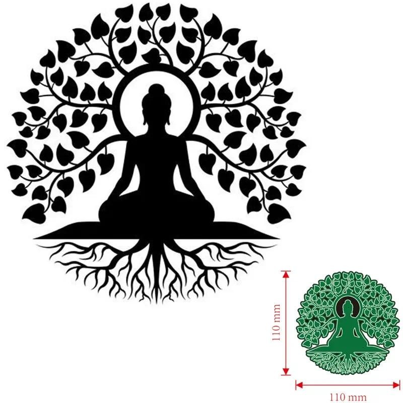 

Metal Cutting Dies Buddha Decoration Scrapbook Paper Craft Knife Mould Blade Punch Stencils