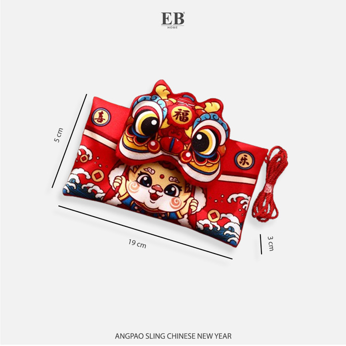 

Amplop Angpau Imlek CNY Unik Premium / Angpao Sling Chinese New Year EB Home 4212 - A