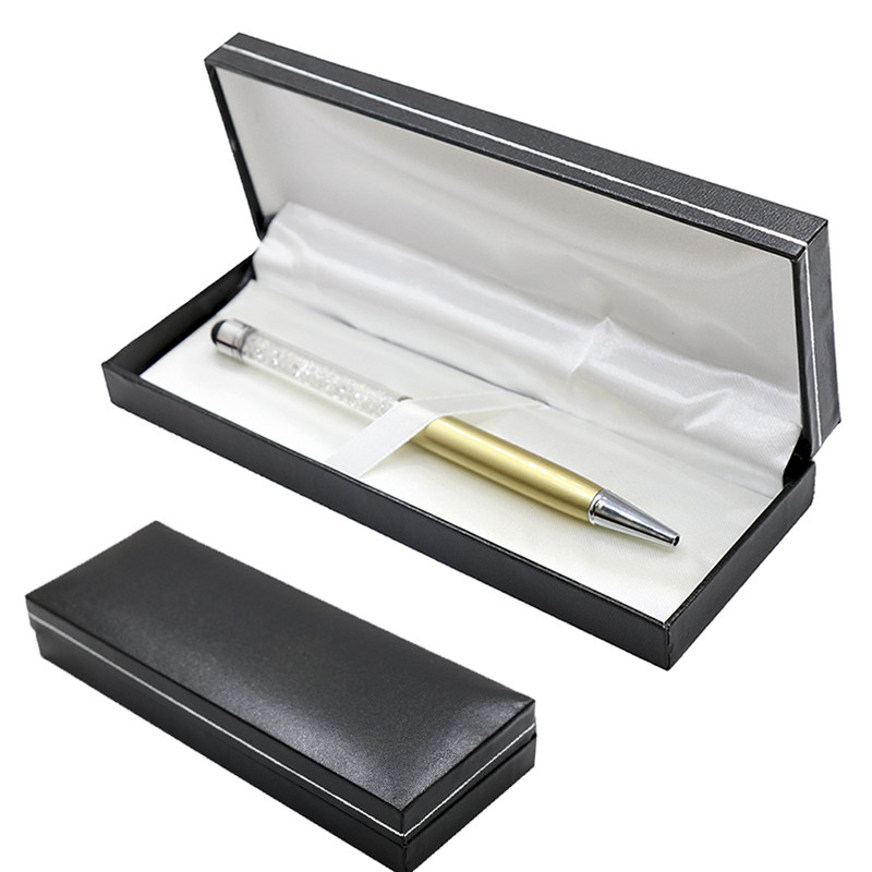 

Imitation Leather Pen Case Gift Box Fountain Stationery For School And Office Supplies 17*6.3*2.8cm