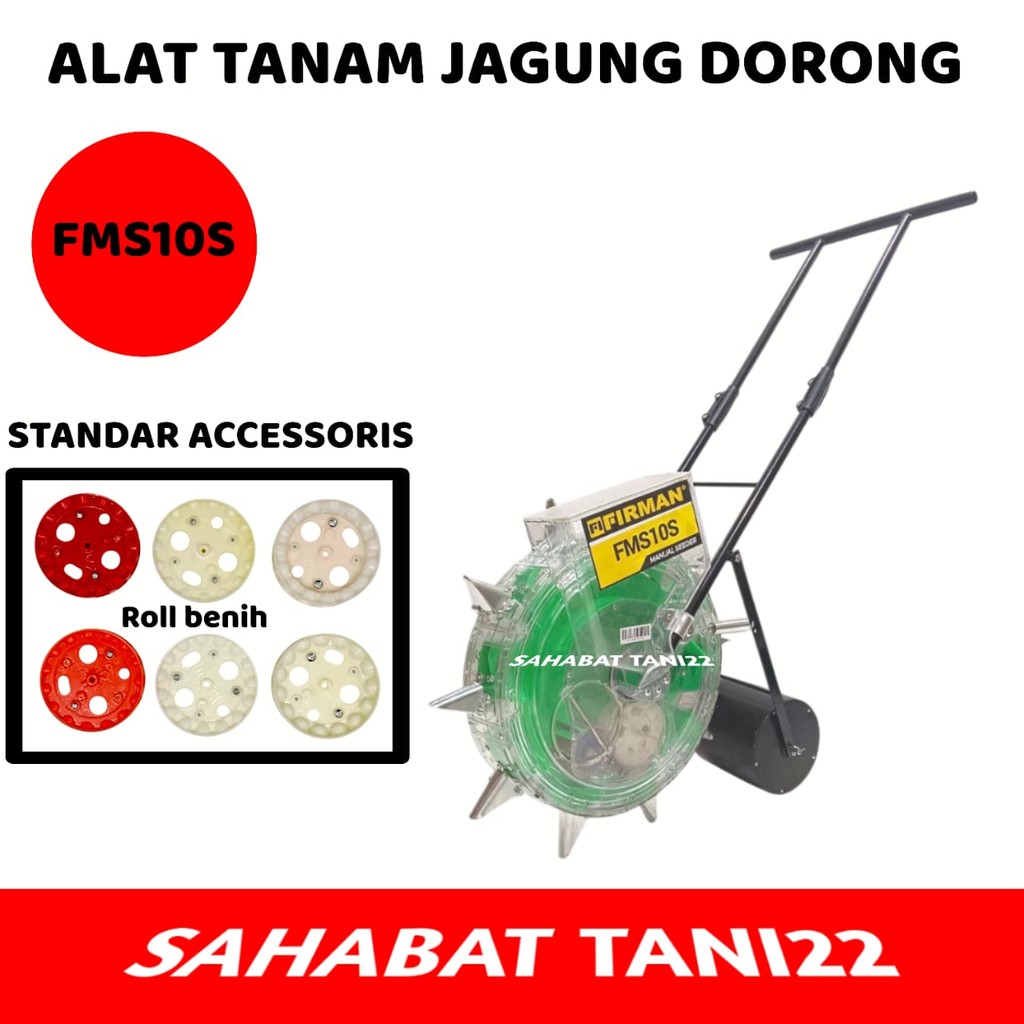 Alat Tanam Benih Jagung Alat Tanam Jagung Dorong Alat Penyiang Gulma Manual Tancap Alat Tanam Benih 